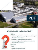 Quality by Design (Qbd) Overview