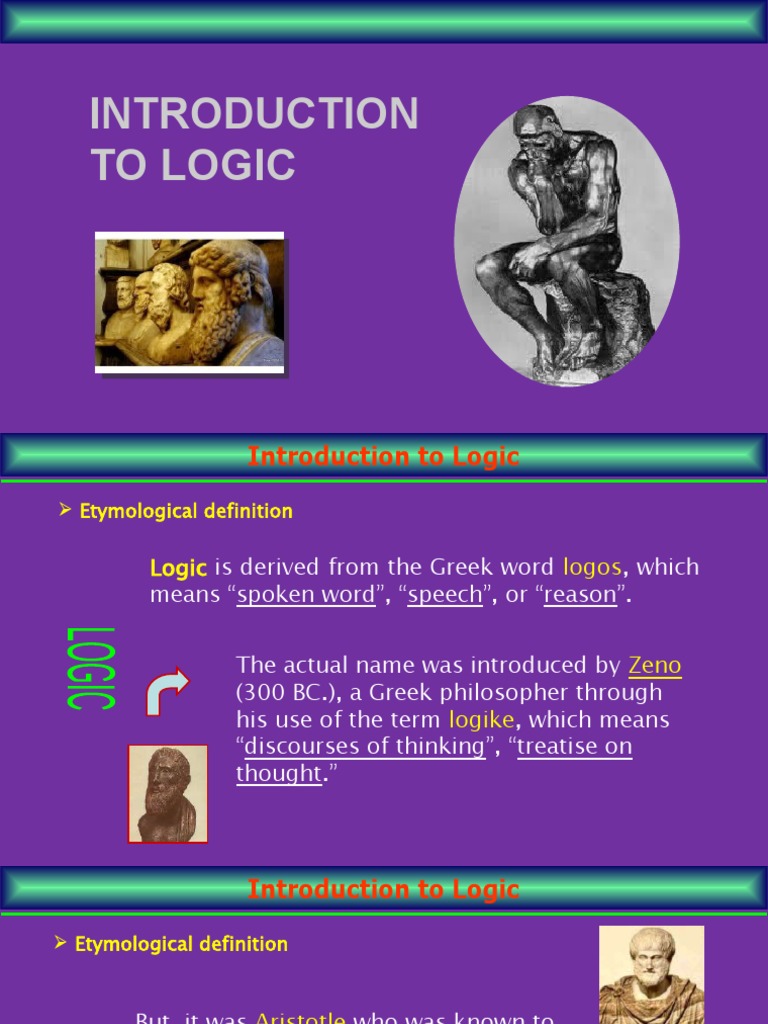 presentation logic explain