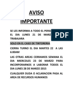 AVISO