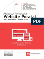 Contoh Proposal Pembuatan Website Desa