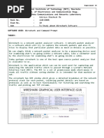 Aatreyo Shashwat De: 118EC0805: 10: To Study About Wireshark Software