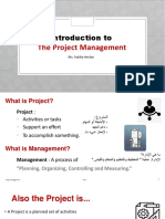 Ch1- Introduction to PM - مترجم
