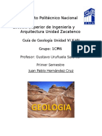 Guia Tercer Parcial Geologia