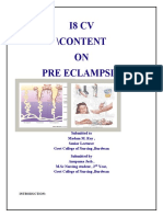 Content On Pre-Eclampsia