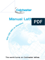Manual Lathes: The World Turns On Colchester Lathes