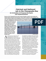 Nutrient and Sediment Reduction Goals in The Chesapeake Bay, Report in Brief