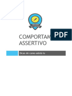 COMPORTAMENTO ASSERTIVO Dicas de Como Adotá-Lo