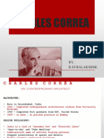 CHARLES Correa Work Analysis