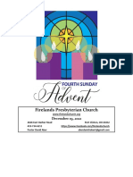 Firelands Presbyterian Church: December 19, 2021