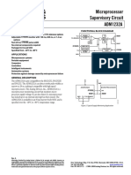 Microprocessor Supervisory Circuit ADM1232A: Features Functional Block Diagram