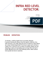 Infra Red Level Detector: Under The Guidance of Prof. S. B.Gholap