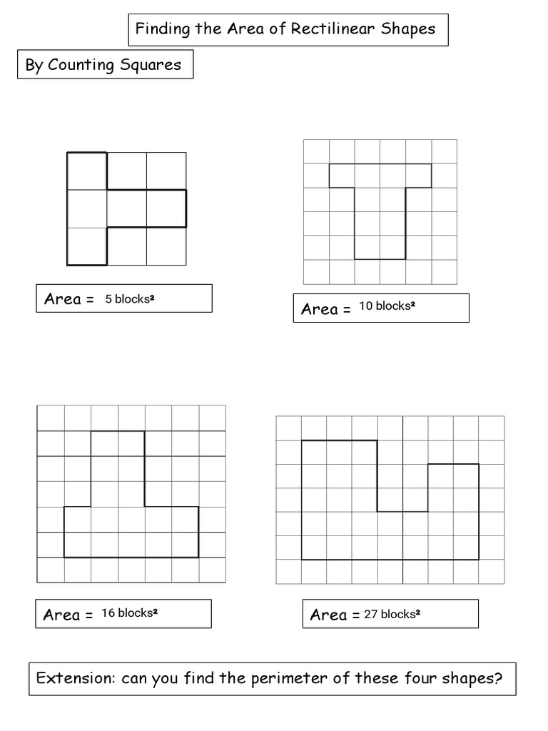 Zara Sultana - Rectlinear Shapes Worksheet | PDF | Teaching Methods ...