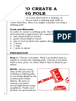 How To Create A Nithing Pole: Tools and Materials