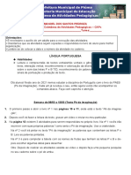 Atividades de Português, Matemática e Geografia para o 3o ano