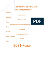 Bicentenario del Perú: 200 años de independencia