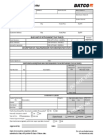 Batco Warranty Claim Form