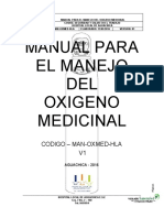 Manual Manejo Oxigeno Medicinal