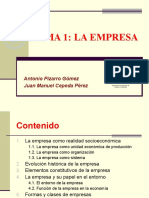 La empresa como unidad económica de producción