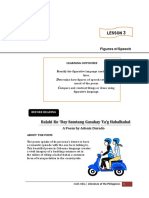 2 - Chapter Ii - Lesson 3 - Figures of Speech