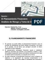 Planeamiento Estrategico Financiero