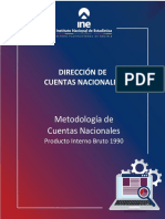 04 Metodología Cuentas Nacionales Base 1990