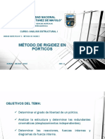 Método de rigidez en pórticos