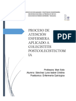 Colecistitis Postcolecistectomia Pae