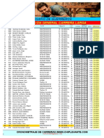 Clasificacion General Carrera Larga