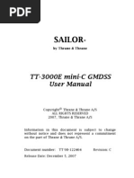 Tt3000e Mini-C Gmdss User Manual