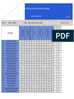 Institución Educativa Alianza para El Progreso: Listado Consolidado Por Notas Pag. 1 de 2