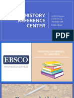 Aleisha Stout EBSCO History Reference Center Through The Idaho Falls Public Library