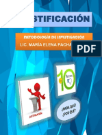 JUSTIFICACIÓN