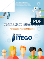 Caderno Didático Percepção Musical I (Canto)