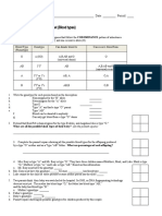 Codominance Worksheet (Blood Types) : Name: - Date: - Period