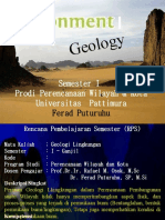 Geologi Lingkungan PWK