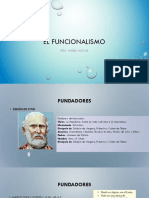 El Funcionalismo