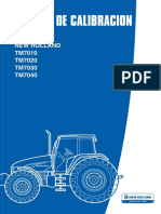 New Holland TM7000 Manual de Calibracion Espanol PDF