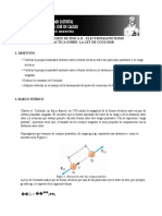 Práctica Sobre La Ley de Coulomb - UD