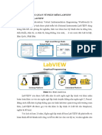 Chương 3 Tổng Quan Về Phần Mềm Labview