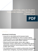 Prezentacija-Komparativna Analiza Bilansa Poslovnih Banaka I Finansijskih Pokazatelja