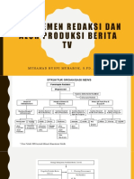 Manajemen Redaksi Dan Alur Produksi Berita TV: Muhamad Husni Mubarok, S.PD., M.Ikom