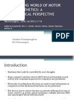 The Emerging World of Motor Neuroprosthetics: A Neurosurgical Perspective