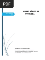 APOSTILA CURSO AYURVEDA  P_ AUTOTERAPIA