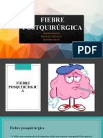 Fiebre Postquirúrgica