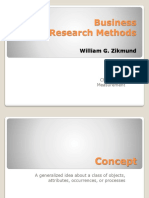 Business Research Methods: William G. Zikmund