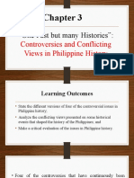 "One Past But Many Histories":: Controversies and Conflicting Views in Philippine History