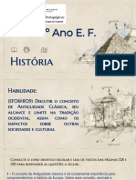 6º Ano HISTÓRIA Ativ. 14 Antiguidade Clássica