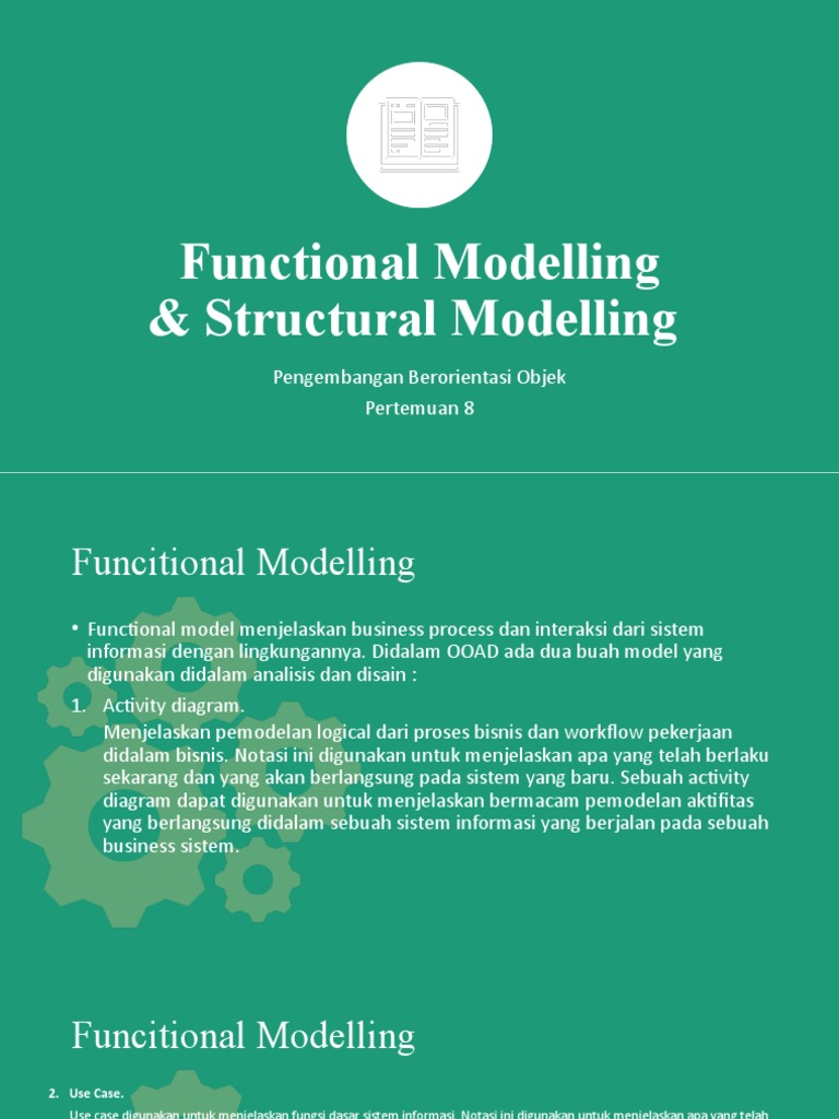 Functional Modelling PDF