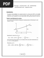 Power Series Solutions of ODE E3 (1)