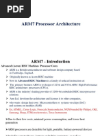 ARM7 Processor Architecture